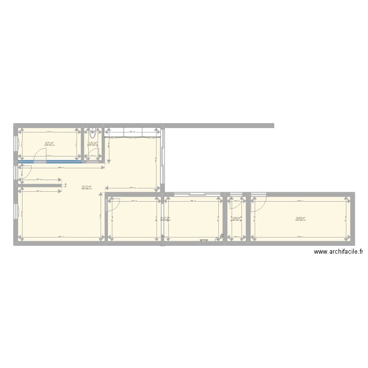 maison thomas actuel projet. Plan de 0 pièce et 0 m2