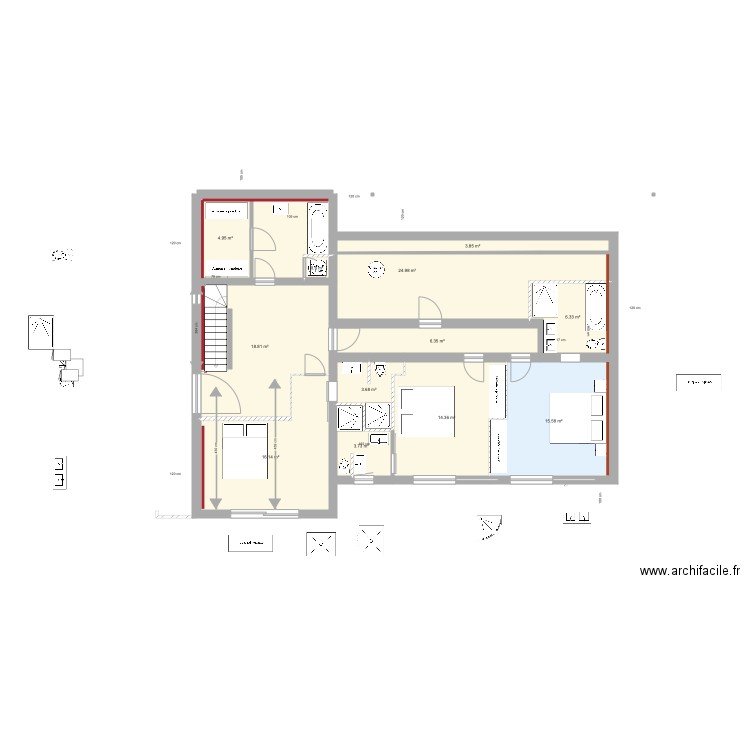 RDC 2. Plan de 0 pièce et 0 m2