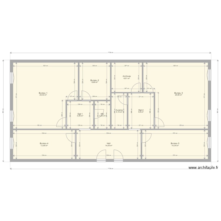 SAINT MAUR 28 GUYNEMER EXISTANT REEL. Plan de 0 pièce et 0 m2