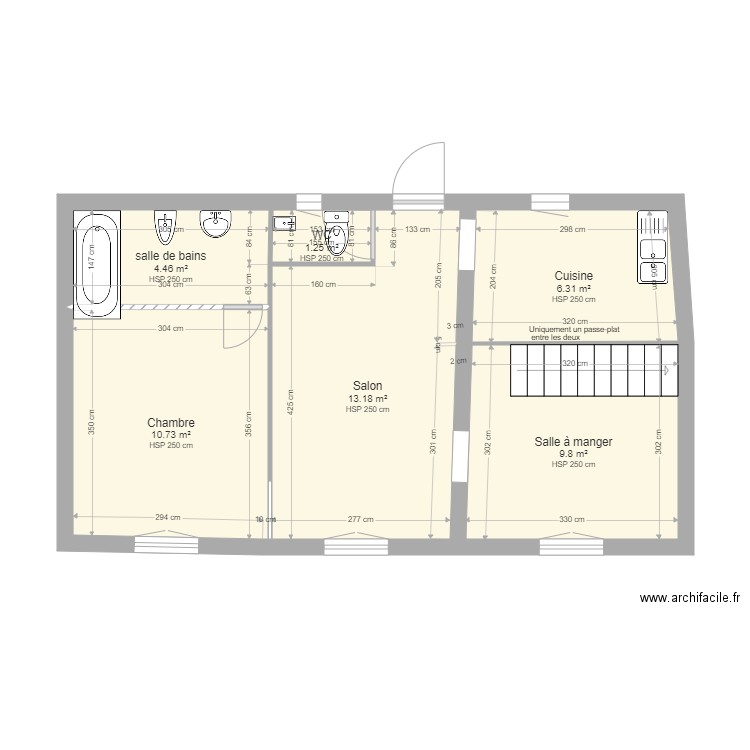 REAL 3e Cour Etat Initial. Plan de 0 pièce et 0 m2