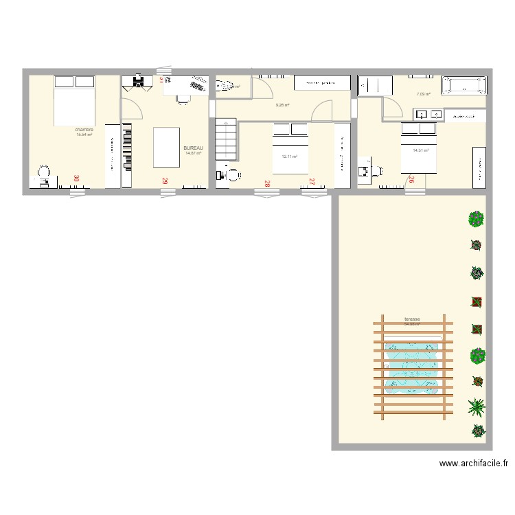 L Auberge de Camille et Nicolas 3. Plan de 0 pièce et 0 m2