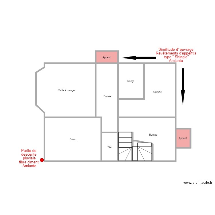 RDC DELEPINE. Plan de 0 pièce et 0 m2