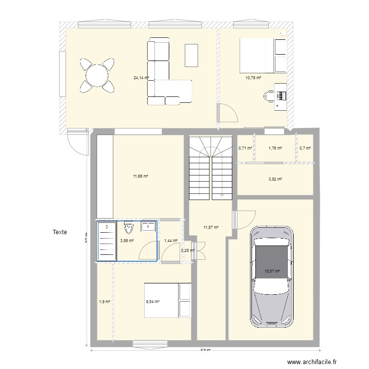 1 Kerentrech. Plan de 0 pièce et 0 m2