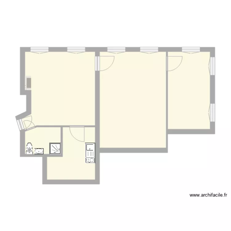 140 Bld Richard Lenoir. Plan de 
