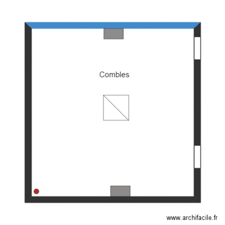 AUBAYLE COMBLES. Plan de 0 pièce et 0 m2