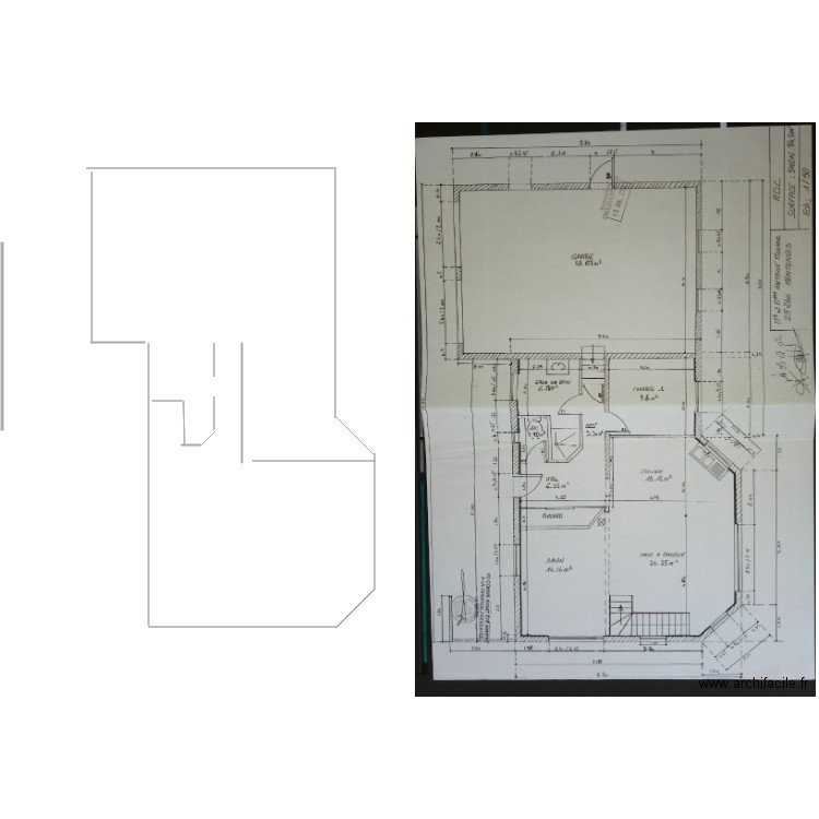 montenois. Plan de 0 pièce et 0 m2