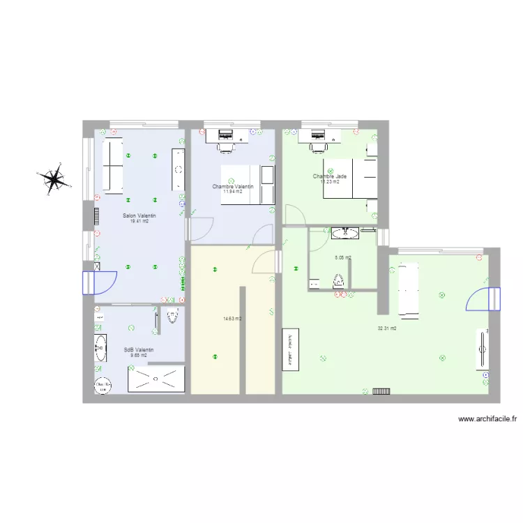 Californie Bas de Villa 2. Plan de Californie Bas de Villa 2. Plan de