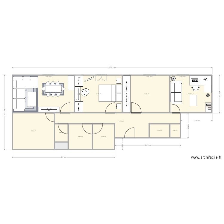 Appartement N15 2. Plan de 0 pièce et 0 m2