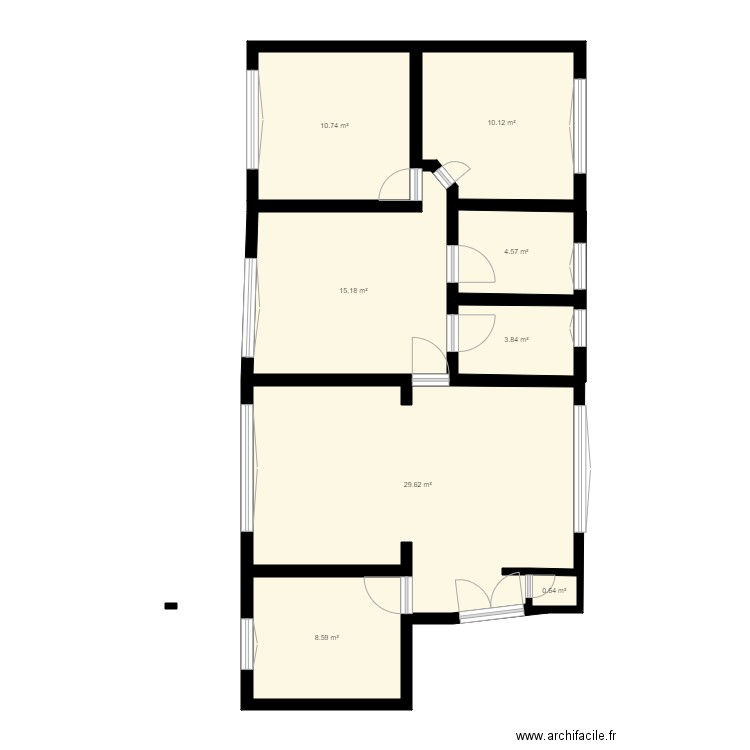 appartement 1er étage outreau. Plan de 0 pièce et 0 m2