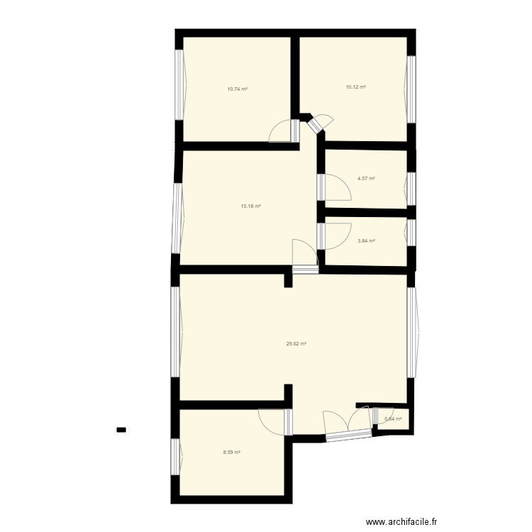 appartement 1er étage outreau. Plan de 0 pièce et 0 m2