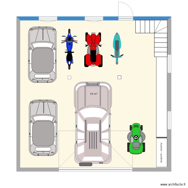 garage theo. Plan de 0 pièce et 0 m2