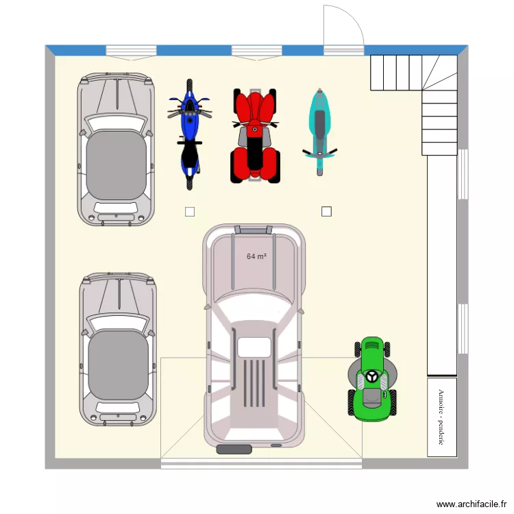 garage theo. Plan de 