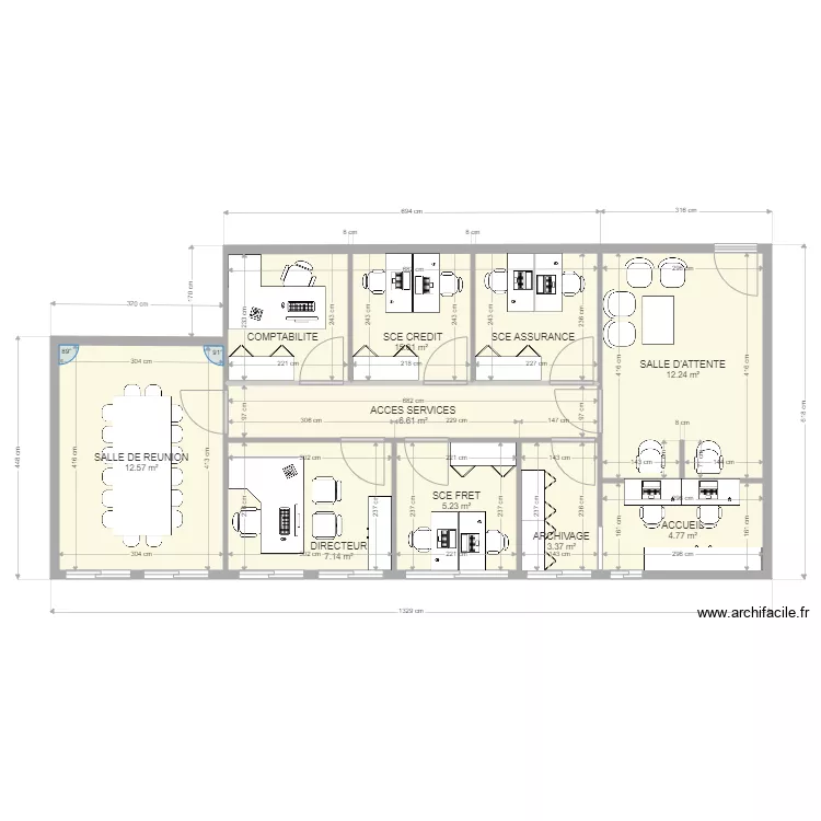 BUREAUX NATIFCRED FRANCE. Plan de BUREAUX NATIFCRED FRANCE. Plan de