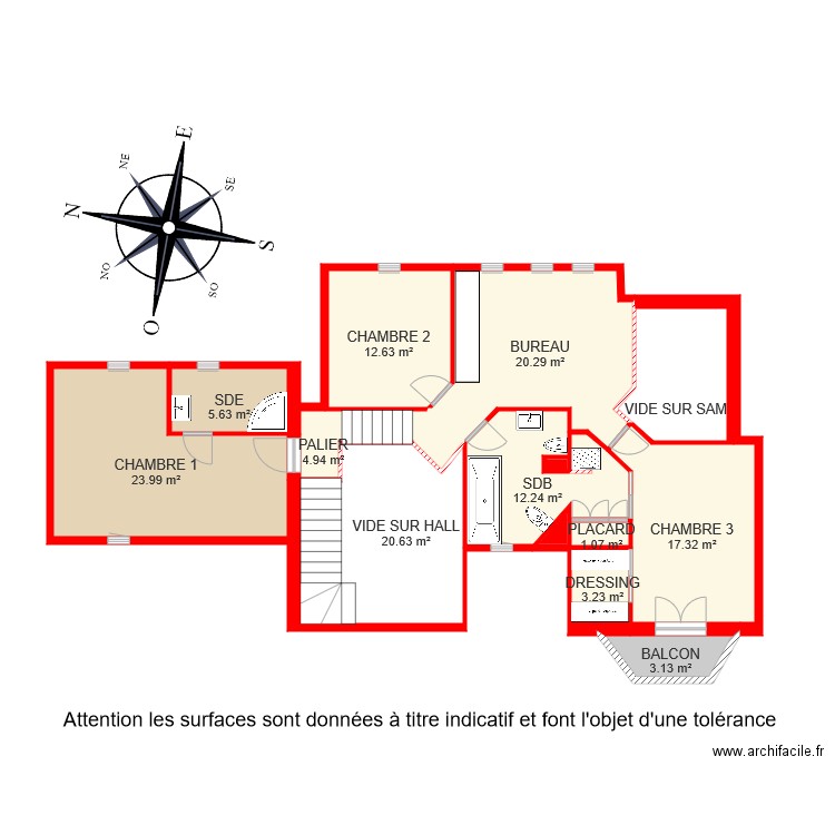 BI 6552 ETAGE M. Plan de 0 pièce et 0 m2