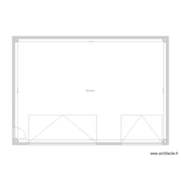 plan garage. Plan de 