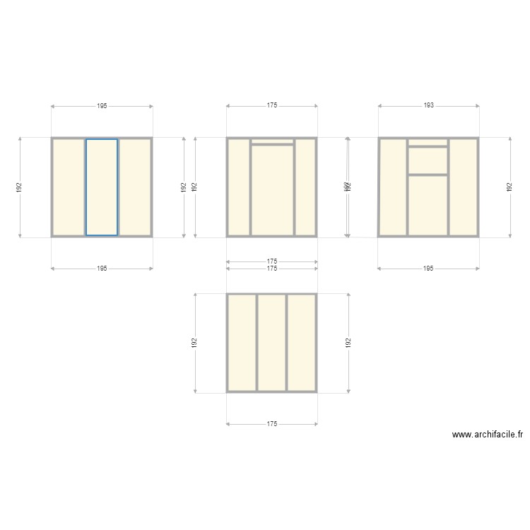 Abri jardin. Plan de 0 pièce et 0 m2