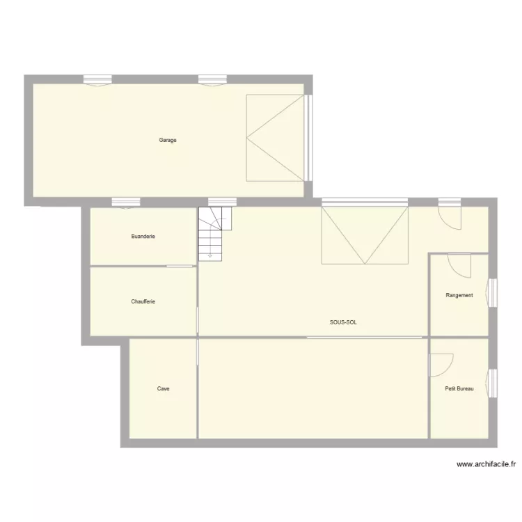 Bouju sous sol. Plan de Bouju sous sol. Plan de