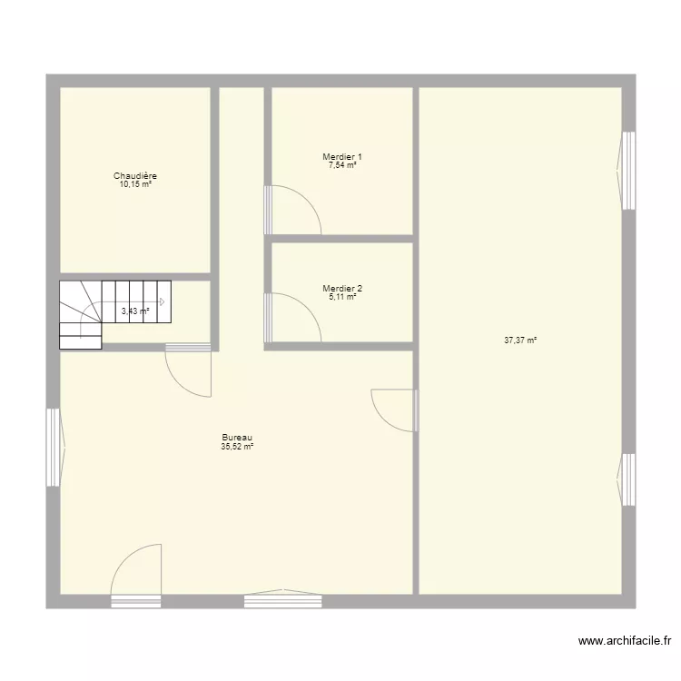 RDV avant travaux. Plan de 
