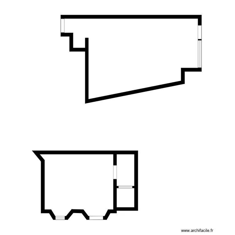 BOULANGERIE P&Acirc;TISSERIE SILAX. Plan de 