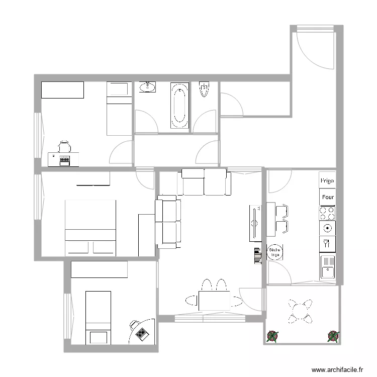 App 1. Plan de 