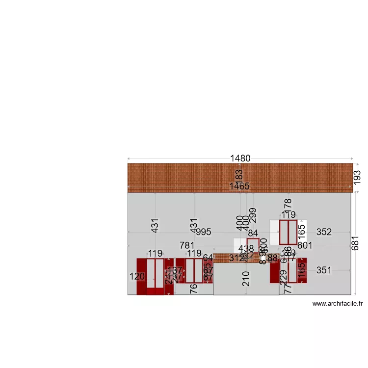 Facade Vue Ouest Apres Travaux OK. Plan de Facade Vue Ouest Apres Travaux OK. Plan de