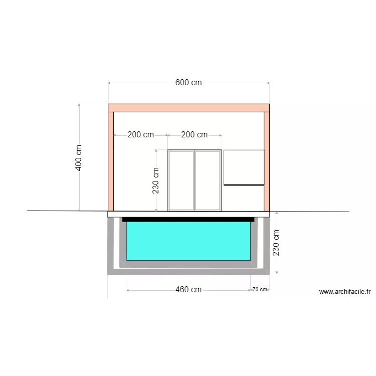 Plan de façade. Plan de Plan de façade. Plan de