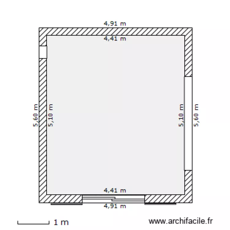 la baume. Plan de 