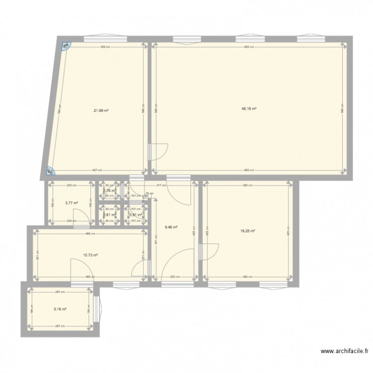 Lónyai plan original update. Plan de 0 pièce et 0 m2