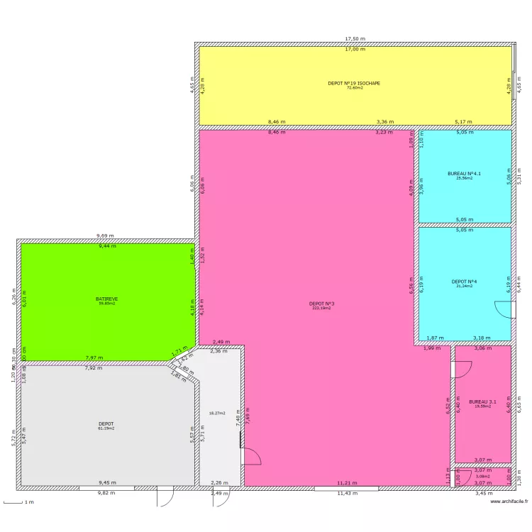 PONTPIERRE 1  AVEC ISOCHAPE PNG . Plan de 