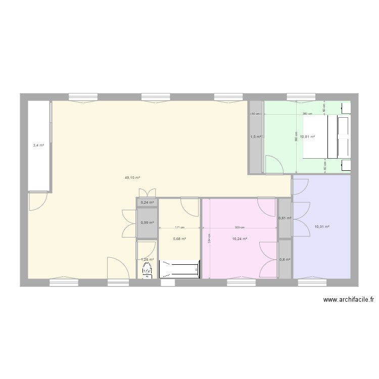 GANAUDIERES RDC PLAN Bis. Plan de 0 pièce et 0 m2