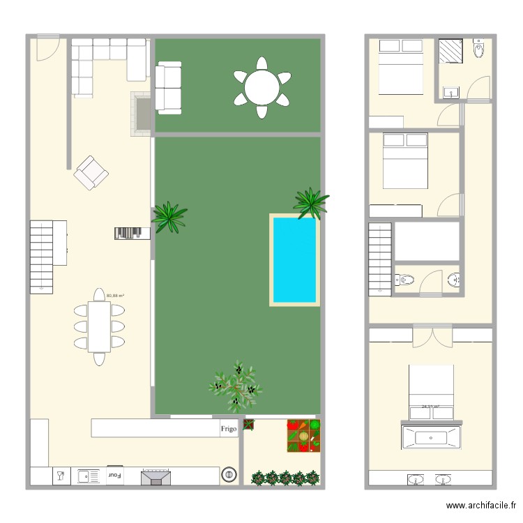 MAISON MATHILDE. Plan de 0 pièce et 0 m2