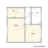 SB Chambre bureau lavoir 