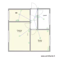 SB Chambre bureau lavoir 