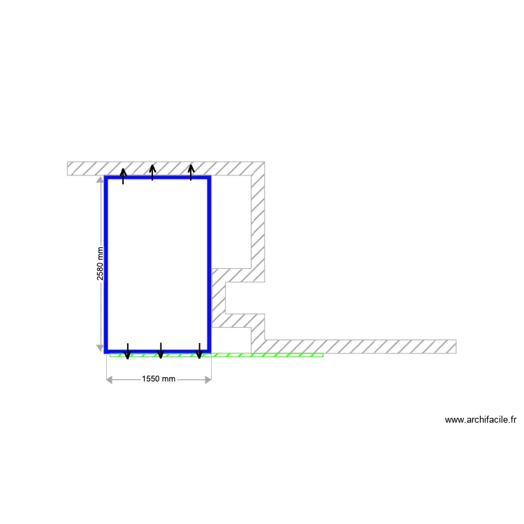 Drinkwater  Brise soleil. Plan de 