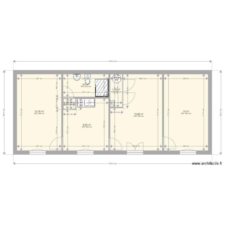 maison 5. Plan de 0 pièce et 0 m2
