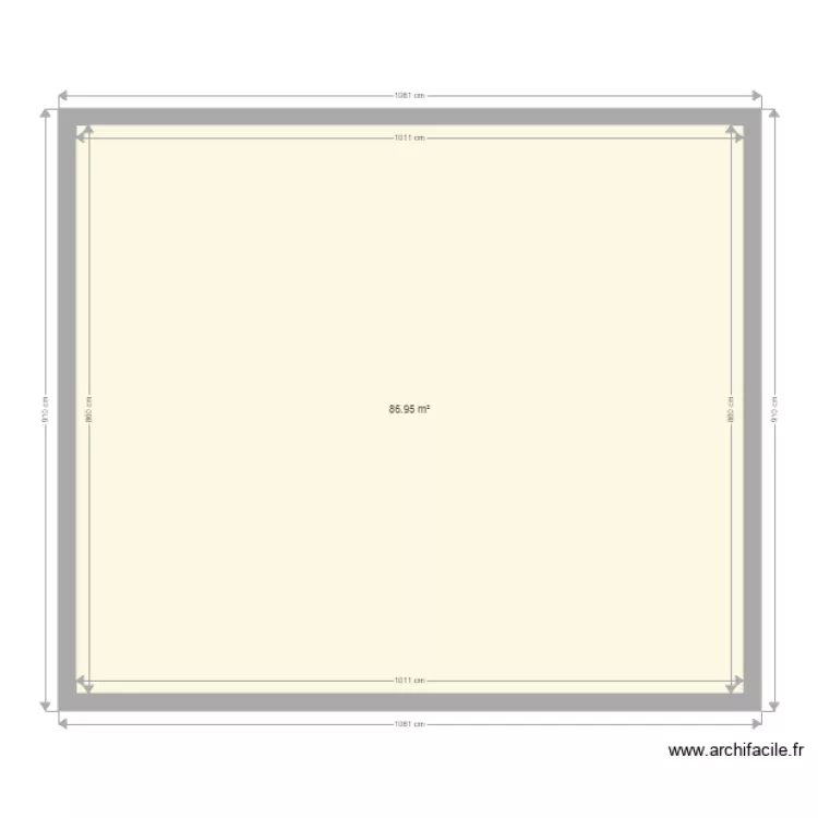 CHALETR&Eacute;AM01. Plan de 