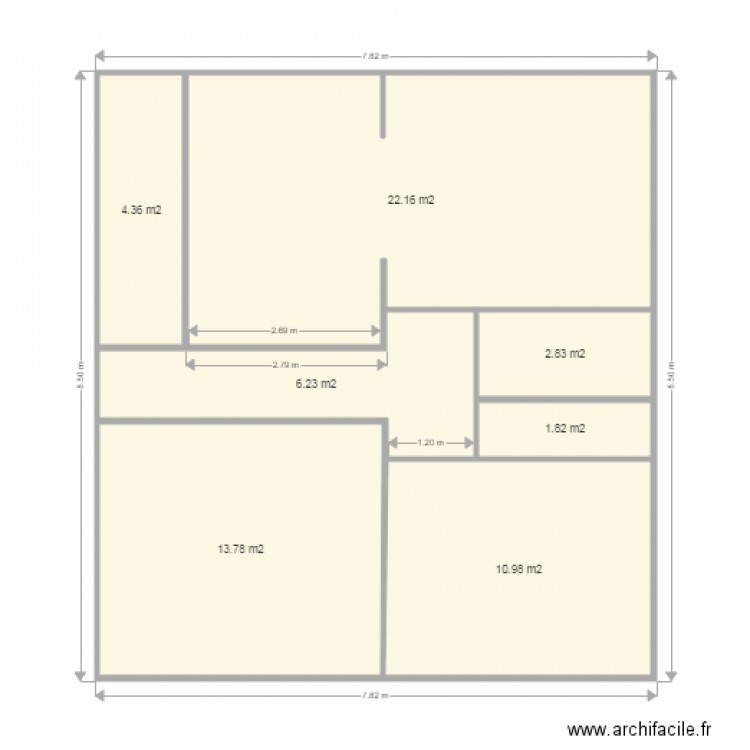 FONCIA ROSSEAU. Plan de 0 pièce et 0 m2