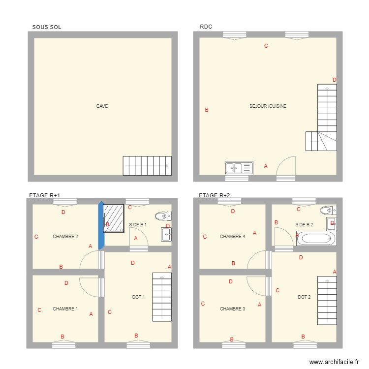 pulfey. Plan de 0 pièce et 0 m2