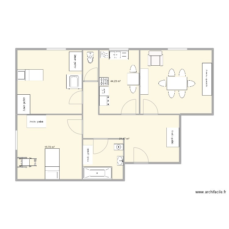 ADVF. Plan de 0 pièce et 0 m2