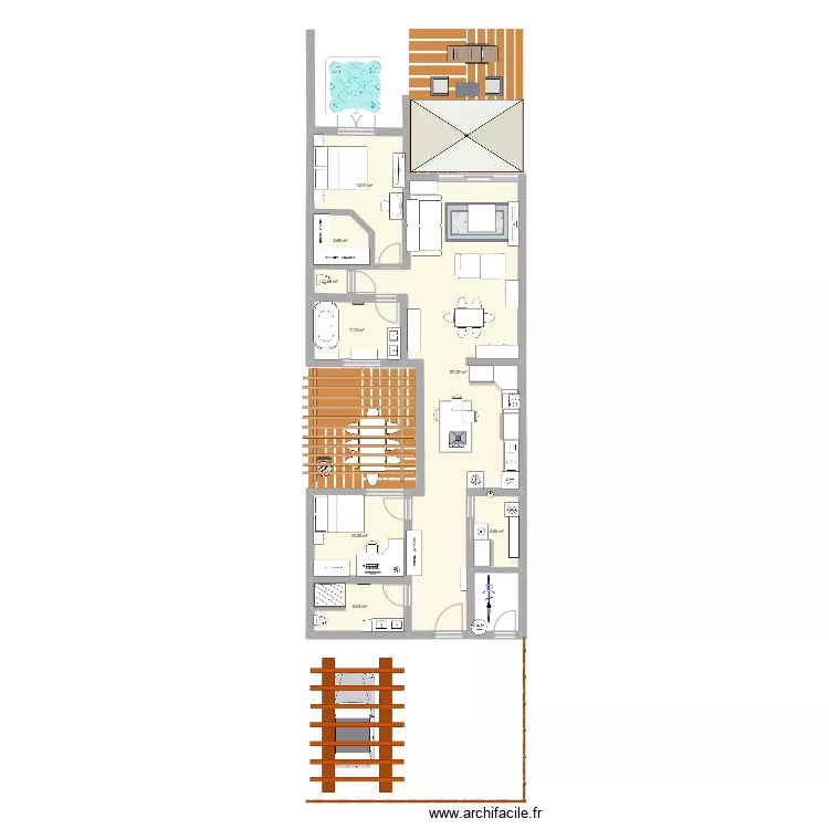 MAISON 3. Plan de 