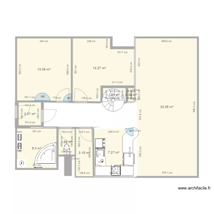 plan avec cotes. Plan de plan avec cotes. Plan de