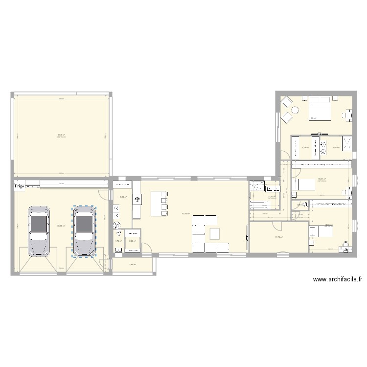 plan trelivan L. Plan de 0 pièce et 0 m2