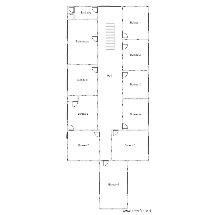 Pozzi 1er. Plan de 0 pièce et 0 m2