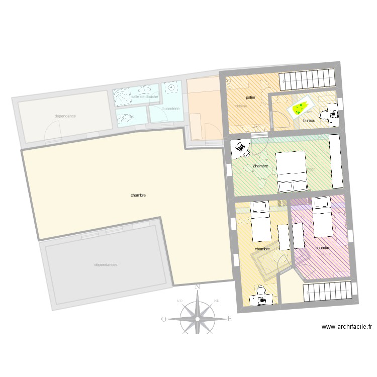 orlando. Plan de 0 pièce et 0 m2