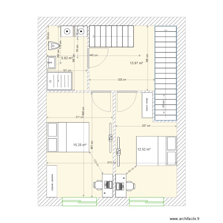 ferme sainte marie 2 étage. Plan de 0 pièce et 0 m2