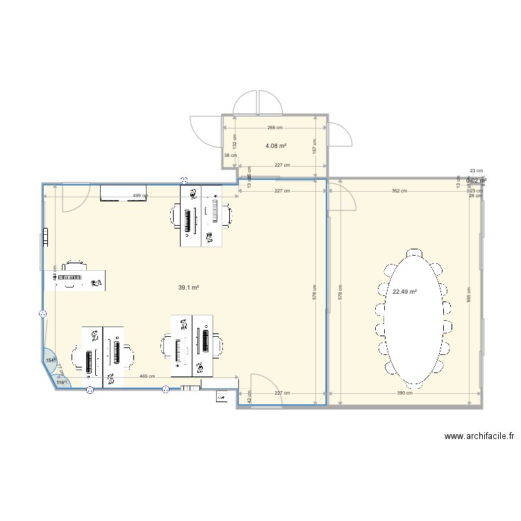 BUREAU Q. Plan de 0 pièce et 0 m2