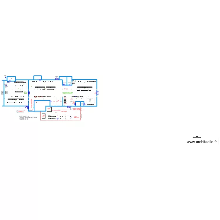Implantation BRUTes 2023. Plan de 