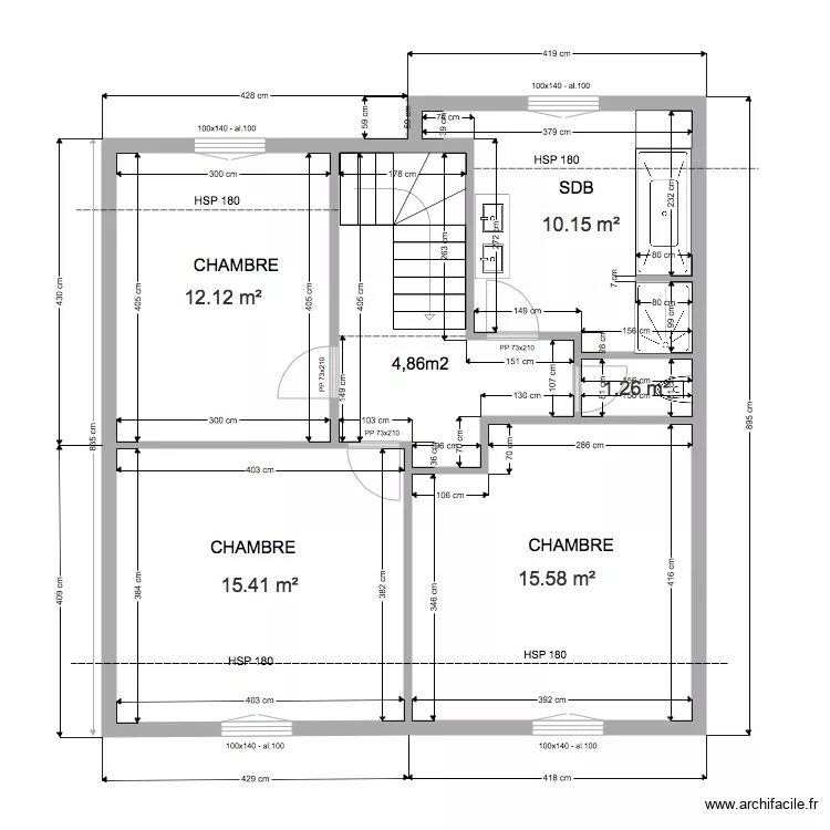 PLAN MASSE ETAGE FERNANDES. Plan de PLAN MASSE ETAGE FERNANDES. Plan de