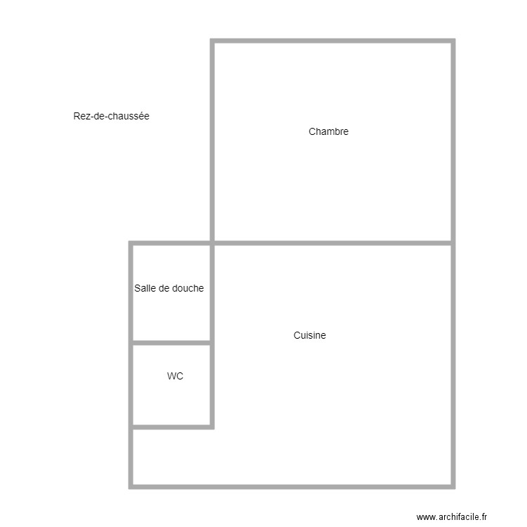 NOUZONVILLE AVANT TRAVAUX STRASBOURG. Plan de 0 pièce et 0 m2