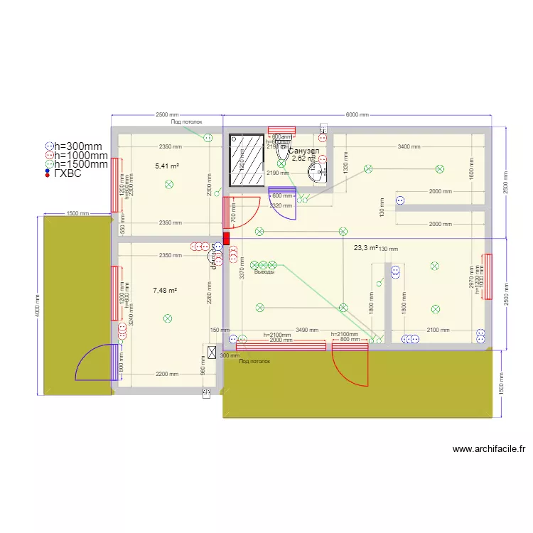 45 5 invert Брехово эл. Plan de 